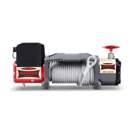 Wyciągarka Dragon Winch DWM 13000 HD ST – 12V, 5897 kg, lina stalowa 20 m